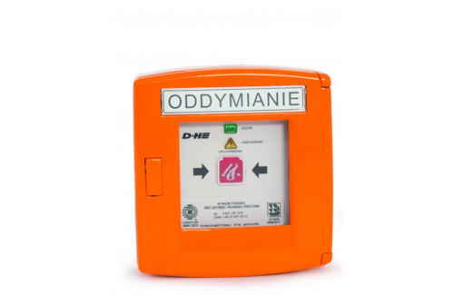 Przycisk oddymiania RT 45, zasilanie 24V DC, D+H