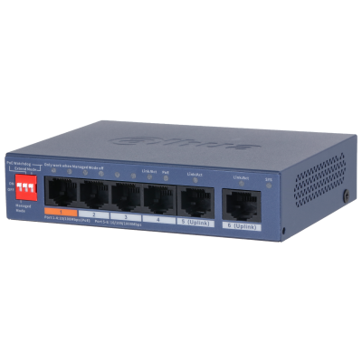Switch POE 4-portowy 2x uplink gigabit CS4006-4ET2GT-60 Dahua