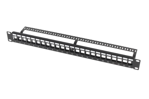 Patch panel Keystone PP-24/FX/C-V2