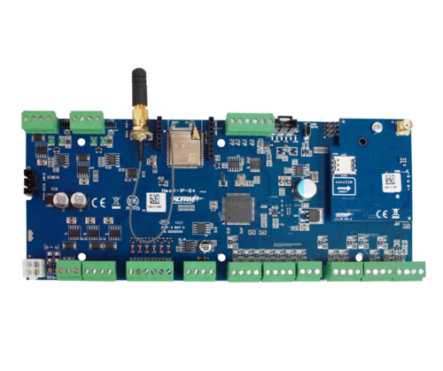 Centrala alarmowa, NeoLTE-IP-64 LTE + WiFi, 4 strefy, 16-64 wejść, 12VDC, Ropam