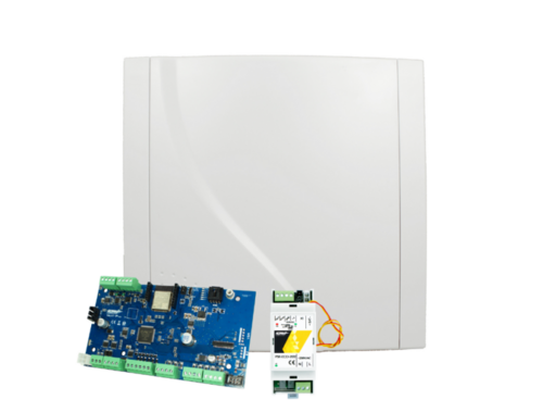 Zestaw systemu alarmowego, Neo-IP-SET obudowa natynkowa, zasilacz PSR-ECO-2012, Ropam