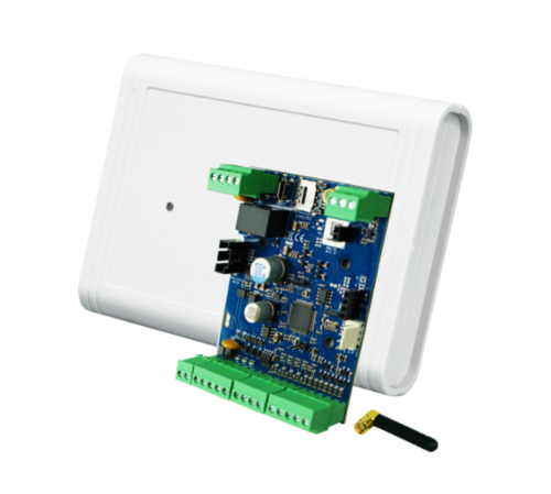 Moduł komunikacyjny GSM, Basic4G-BOX zestaw z anteną w obudowie natynkowej, Ropam