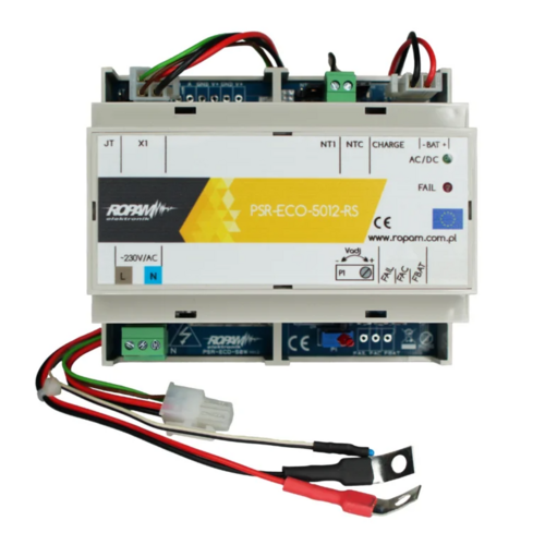 Zasilacz buforowy AC/DC, PSR-ECO-5012-RS 12V/DC, 50W, DIN 6M, Ropam