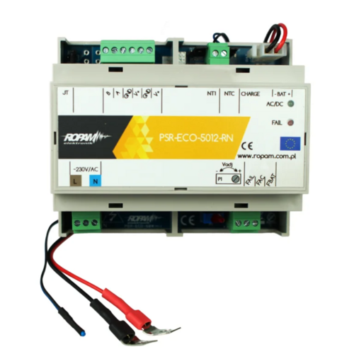 Inteligentny zasilacz buforowy AC/DC, PSR-ECO-5012-RN 12V/DC, 50W, RopamNET, Ropam