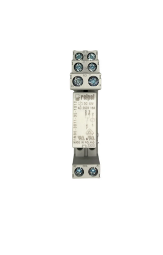 Moduł przekaźnika na szynę DIN 1M, RM85-230V-1P cewka 230Vac, SPDT, 12A, Ropam