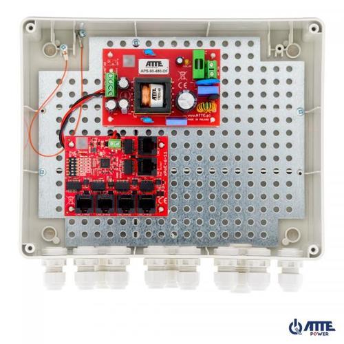 Zestaw do 5 kamer IP IP-5-11-L2 ATTE