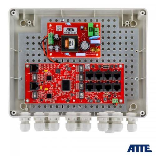 Zestaw do 8 kamer IP IP-8-20-L2 ATTE