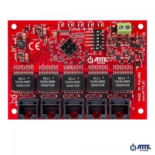 Switch PoE 5 portowy XPOE-5-50-OF ATTE