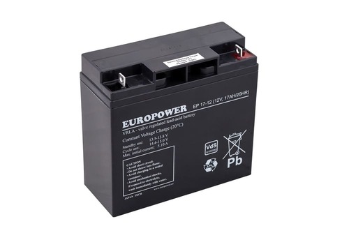 EP 17-12 Akumulator Europower 12V 17Ah