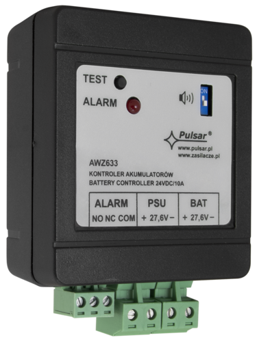 Kontroler akumulatorów 24VDC/10A AWZ633 PULSAR