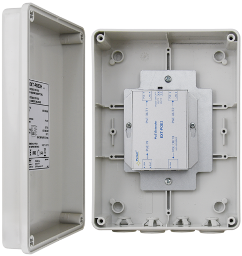 Extender w obudowie hermetycznej EXT-POE3H PULSAR