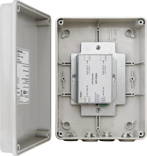 Extender EXT-POE4 w obudowie hermetycznej