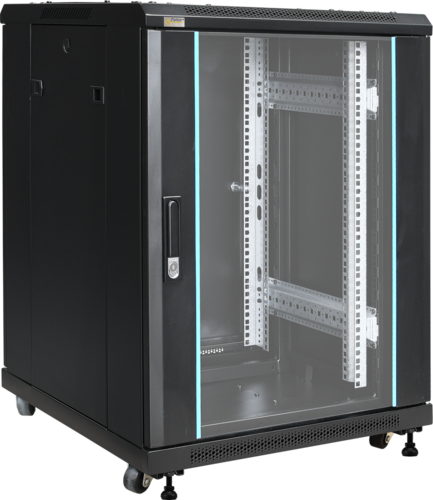Szafa RACK 15U stojąca do złożenia RS1566 PULSAR