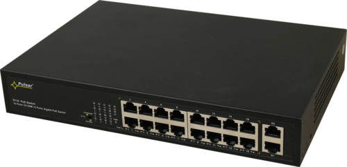 Switch PoE 16 portowy do 16 kamer IP S116 PULSAR