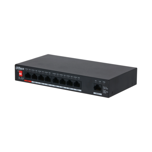 Switch PoE 8 portowy PFS3009-8ET1GT-96-V2 DAHUA