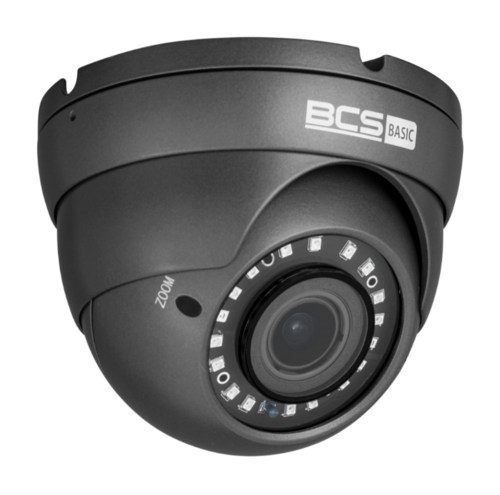 Kamera HDCVI kopułowa BCS BCS-B-DK43312 3.3-12 mm