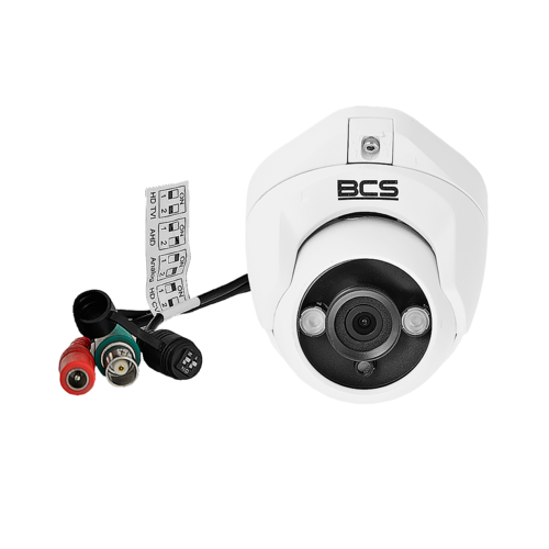 Kamera HDCVI kopułowa BCS BCS-DMQ1803IR3-B 3.6 mm