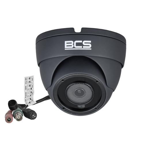 Kamera HDCVI kopułowa BCS BCS-DMQE2200IR3-G 2.8 mm