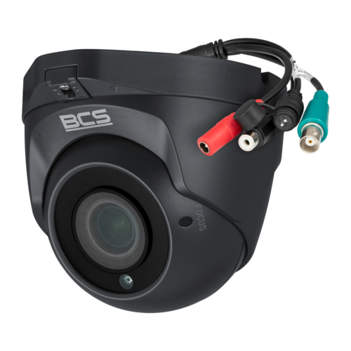 Kamera HDCVI kopułowa BCS BCS-DMQE3500IR3-B(II) 3.3-12 mm