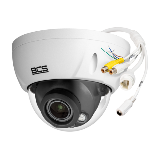 Kamera IP kopułowa BCS BCS-DMIP3801IR-V-E-Ai 2.7-13.5mm