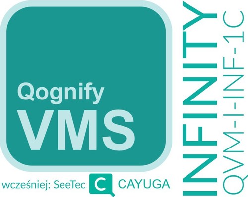 Qognify VMS Infinity  licencja kamerowa 1 kanał IP