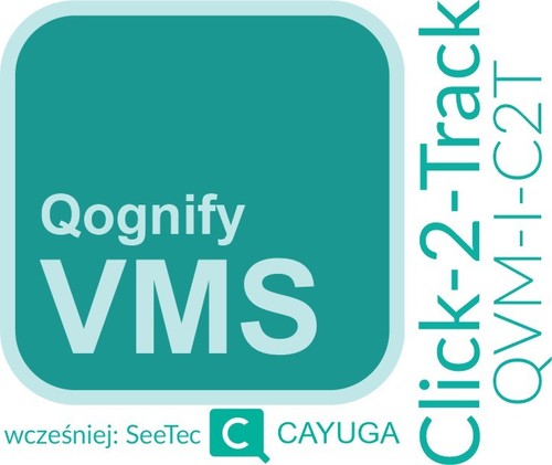 Qognify VMS moduł Click-2-Track QVM-I-C2T