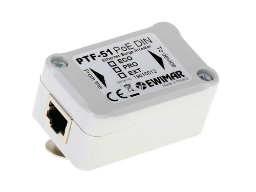 Zabezpieczenie przeciwprzepięciowe sieci LAN PTF-51-PRO/POE/DIN