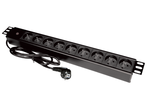 Listwa zasilająca 19" 9 gniazd PZ091U3M ALANTEC