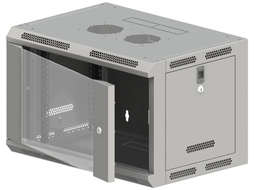 Szafa wisząca 19" 6U SW-6U-600-500-N-DSJ- ALANTEC