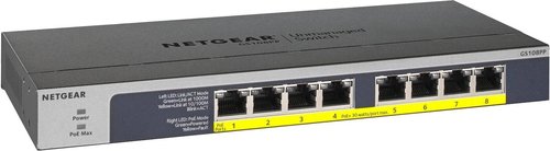 Switch gigabitowy 8 portowy GS108PP-100EUS NETGEAR