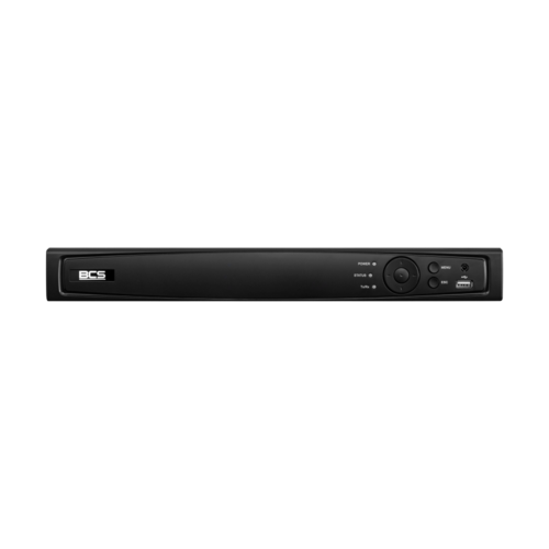Rejestrator IP BCS BCS-V-NVR1602-4K-16P obsługa 16 kamer IP, 16xPOE