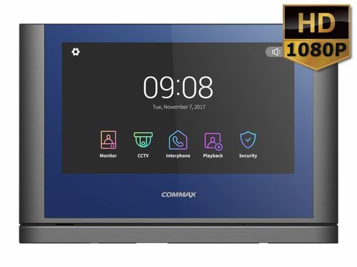 Monitor Fine View HD/LED CDV-1024MA DARK SILVER COMMAX