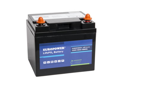 Akumulator LFP 12,8V 46AH LiFePO4 EUROPOWER