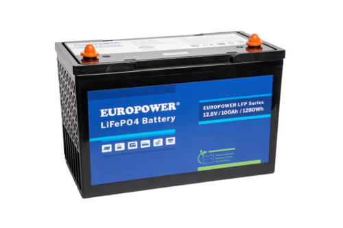 Akumulator LFP 12,8V 100AH EUROPOWER