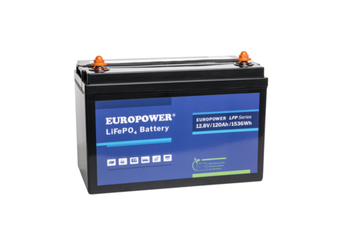 Akumulator LFP 12,8V 120AH EUROPOWER