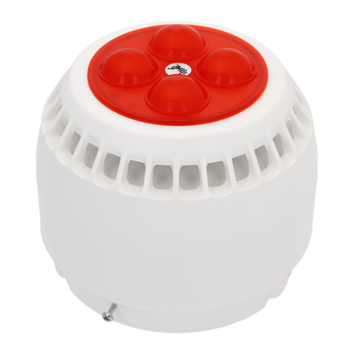 Sygnalizator w obudowie białej, światło czerwone SAO-P8/BC W2