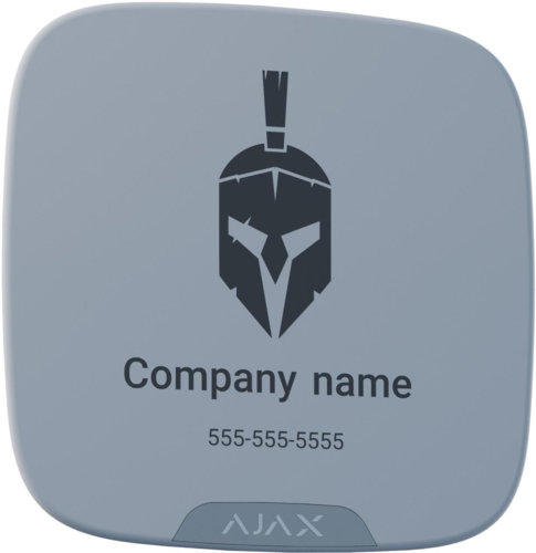 Szyld reklamowy przedni na sygnalizator Batch of SS DD Brandplates (10 pcs) AJAX