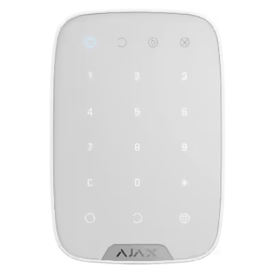 Bezprzewodowa klawiatura dotykowa do sterowania systemem KeyPad AJAX