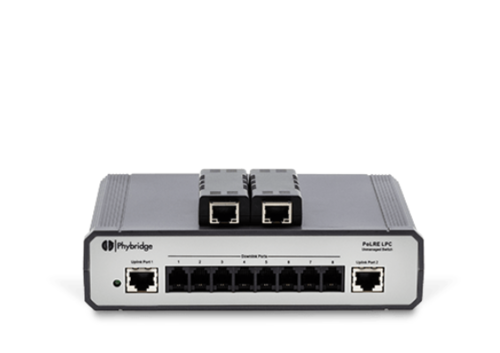 NVT Phybridge PL-08 switch z 2 adaptorami 1120103 2N