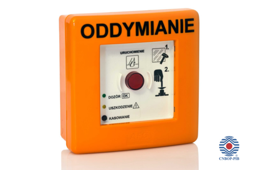 ręczny przycisk oddymiania z sygnalizacją RPO-02/7P (7 żył)