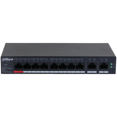 Switch PoE 10-portowy CS4010-8GT-110 Dahua