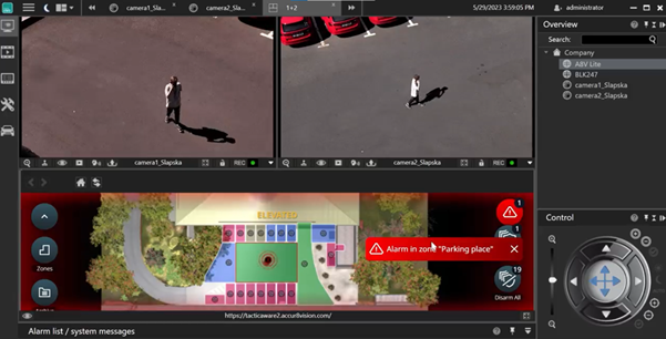 Qognify VMS, Integracja CCTV z technologią skanowania 3D.