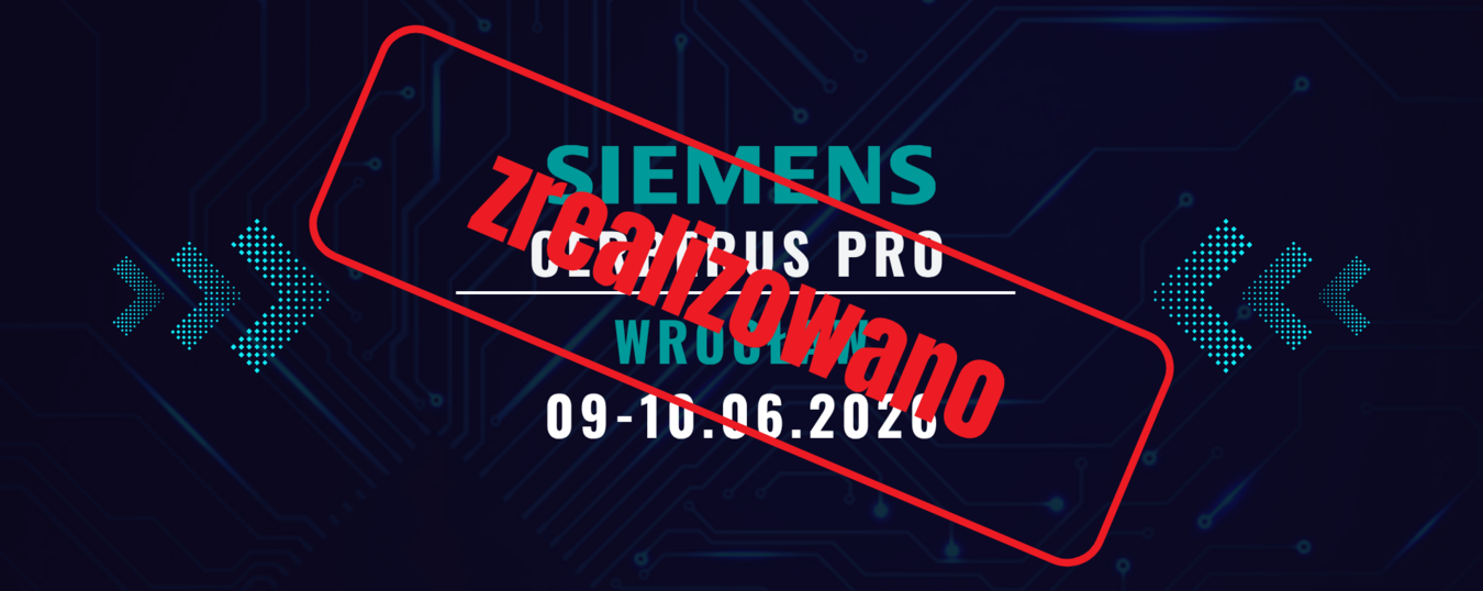 Szkolenie Siemens Cerberus Pro - Wrocław 9-10.06.2026