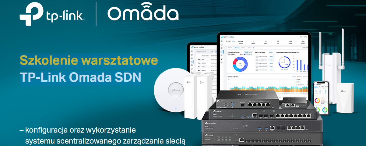 Szkolenie warsztatowe TP-Link Omada SDN - Wrocław 8.10.2026