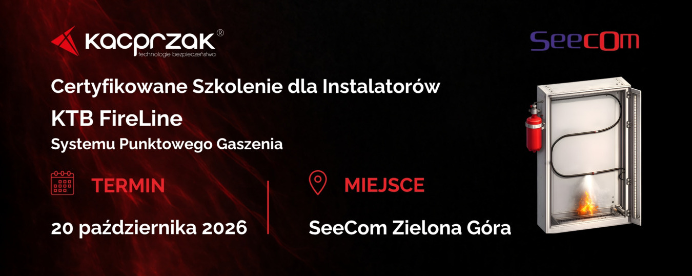 Certyfikowane szkolenie dla instalatorów KTB FireLine - 20.10.2026 Zielona Góra